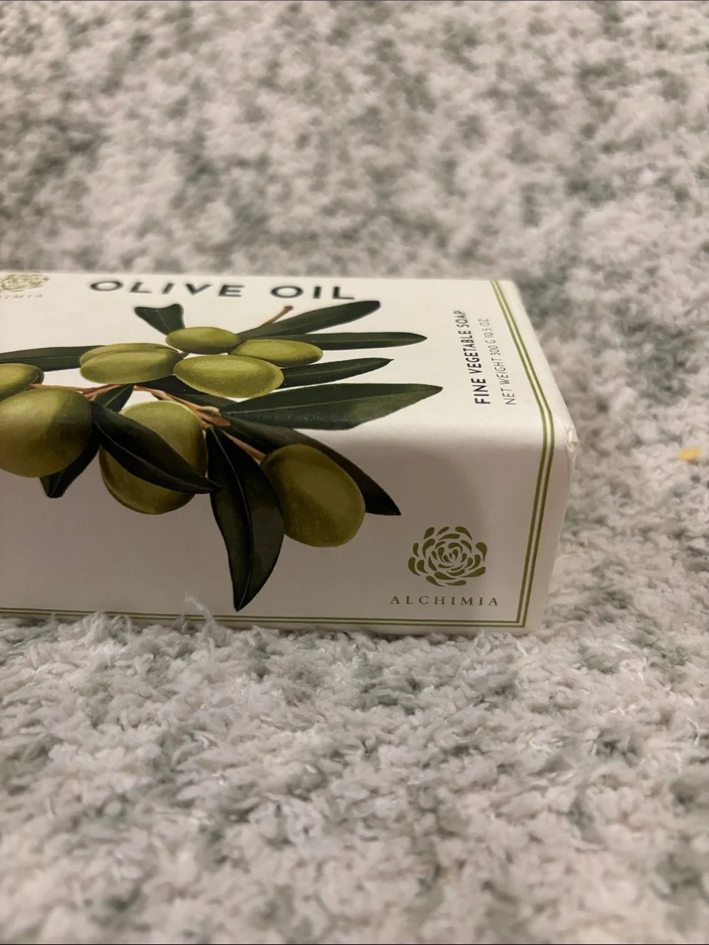 Olive Oil Fine Vegetable Soap by Alchimia Made in Italy NWT 10.50oz